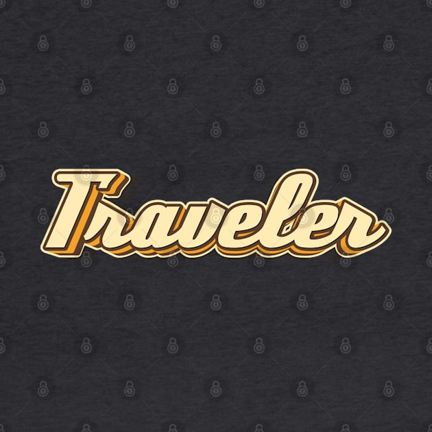 Traveler typography by KondeHipe